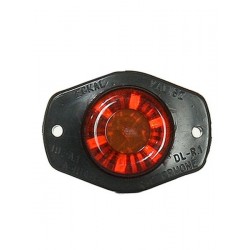 Lampe plate 6x led rouge