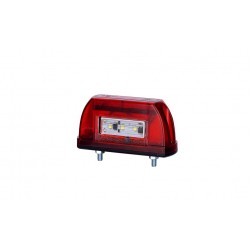 Number plate lamp RED